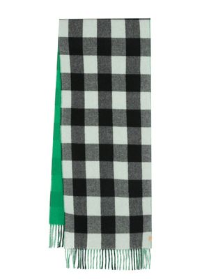 Woolrich écharpe en laine à carreaux vichy - Vert