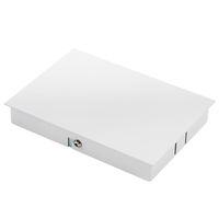 SG Zip Aansluitdoos Plafond Spanningsrail mat wit 3052