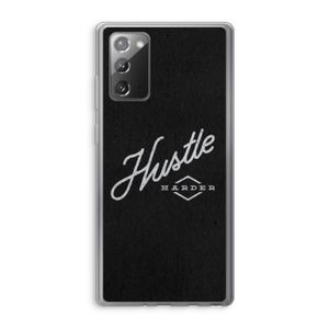 Hustle: Samsung Galaxy Note 20 / Note 20 5G Transparant Hoesje