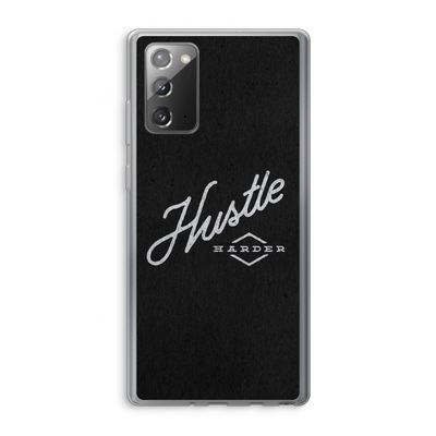 Hustle: Samsung Galaxy Note 20 / Note 20 5G Transparant Hoesje