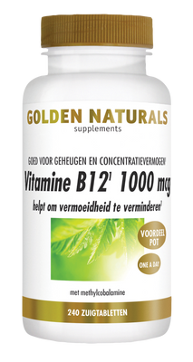 Golden Naturals Vitamine B12 1000 mcg