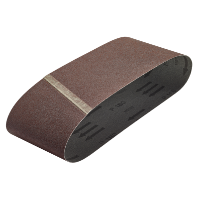 Wolfcraft Textiel schuurband | Korund | K180 | 100 x 610mm | 3 stuks - 1864000