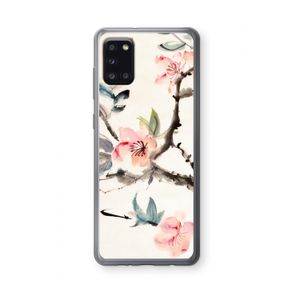 Japanse bloemen: Samsung Galaxy A31 Transparant Hoesje