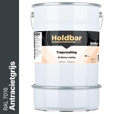 Holdbar Trapcoating Antracietgrijs (RAL 7016) 10 kg
