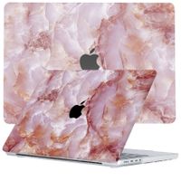 Lunso MacBook Pro 16 inch M1/M2 (2021-2023) cover hoes - case - Marble Finley