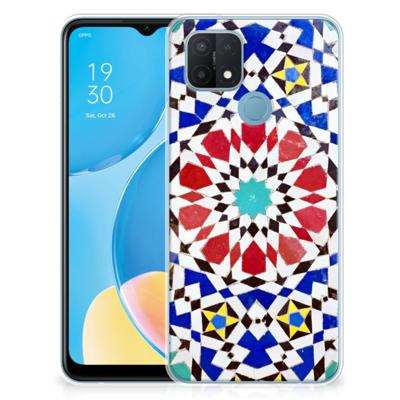 OPPO A15 | TPU | Siliconen hoesje | Mozaïek
