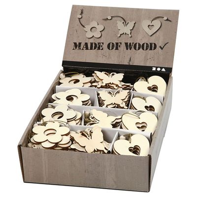 Creativ Company Versier je houten decoratie, 200st.