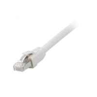 Equip 608010 patch cable, cat8.1, s/ftp (s-stp) rj-45, rj-45, grey, 1 m