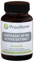 Proviform Saffraan 30 mg active extract 60 Vegetarische capsules