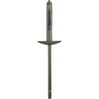 KS Tools 420.1274 Kunststof klinknagel voor motorkapgrill voor Ford, verpakking van 10 stuks