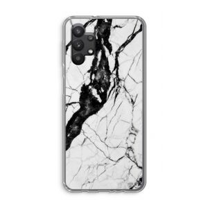 Witte marmer 2: Samsung Galaxy A32 5G Transparant Hoesje