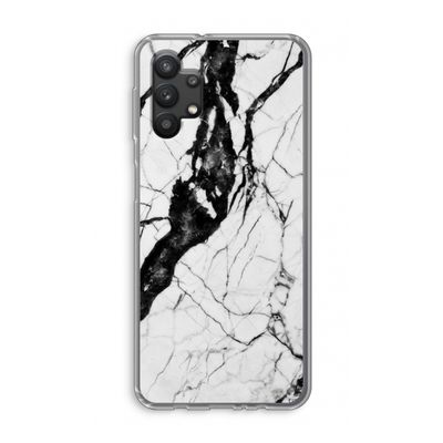 Witte marmer 2: Samsung Galaxy A32 5G Transparant Hoesje