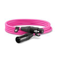 Rode XLR3M-P XLR Verbindingskabel 3 m Roze