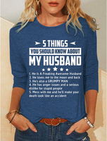 Five Things About My Husband Top - thumbnail