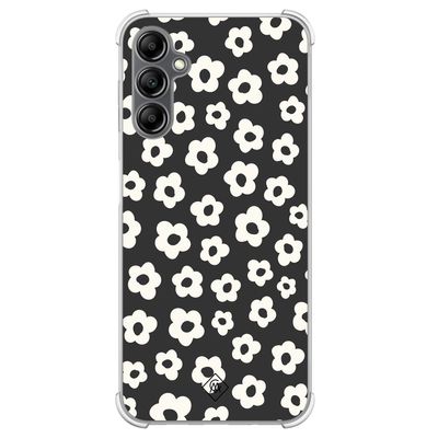 Samsung Galaxy A14 shockproof hoesje - Retro bloempjes