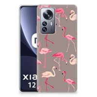 Xiaomi 12 Pro TPU Hoesje Flamingo