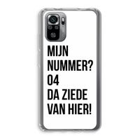 Da ziede van hier: Xiaomi Redmi Note 10S Transparant Hoesje