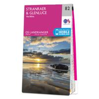 Wandelkaart - Topografische kaart 082 Landranger Stranraer & Glenluce