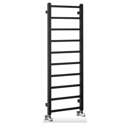 Designradiator Sapho Metro Light 40 x 114 cm Mat Zwart Sapho