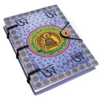 Spiritueel Notitieboekje Boeddha Kleurrijk – Handgemaakt - Sleutelhangers - Spiritueelboek.nl