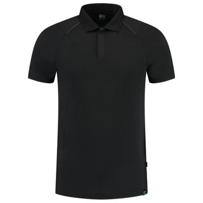 Tricorp Workwear 202701 RE2050 unisex poloshirt Zwart M
