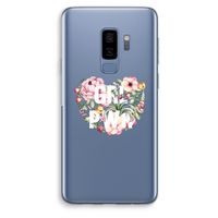 GRL PWR Flower: Samsung Galaxy S9 Plus Transparant Hoesje