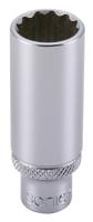Dop 1/4", 12-kant lang 1/2" (SAE) 2195012