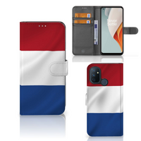 OnePlus Nord N100 Bookstyle Case Nederlandse Vlag