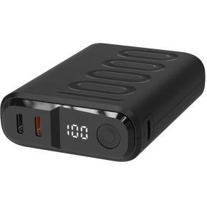 RealPower PB-10000C PD+ 10000 mAh Zwart
