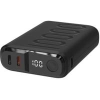 RealPower PB-10000C PD+ 10000 mAh Zwart