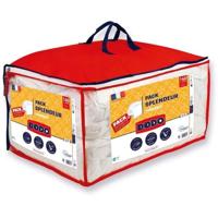 Dekbedpakket 140x200 cm + 1 kussen 60x60 cm - Pracht - Vulling 100% Polyester Volupt'air 300G/M² - DODO