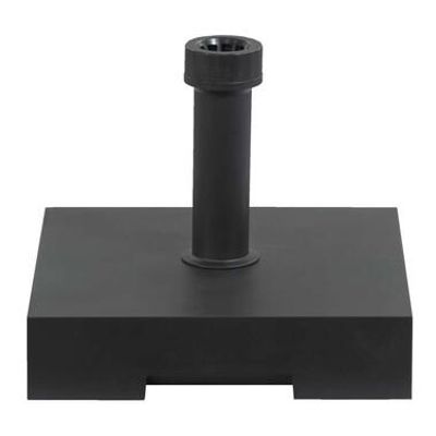 Parasolvoet 30 kg - zwart