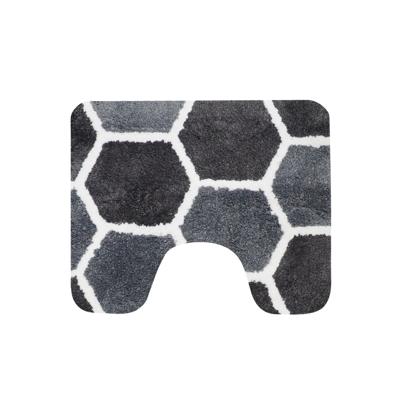 Dutch House toiletmat rennes 60x50 cm grijs