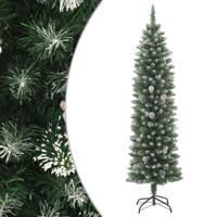 VidaXL Kunstkerstboom met standaard smal 120 cm pvc