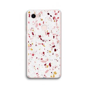 Terrazzo N°9: Google Pixel 3 XL Transparant Hoesje