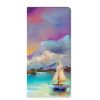 Bookcase Samsung Galaxy A35 Boat