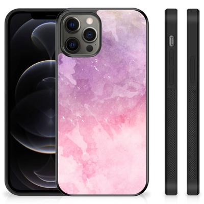 Case iPhone 12 Pro Max Pink Purple Paint