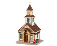 The New Village Church 15x18x26 cm Kersthuisje - Lemax