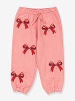 Joggingbroek met knopen rozen