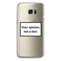 Your opinion: Samsung Galaxy S7 Edge Transparant Hoesje