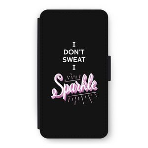 Sparkle quote: iPhone 11 Pro Flip Hoesje