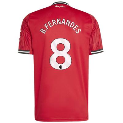 adidas Manchester United B.Fernandez 8 Thuisshirt 2025-2026