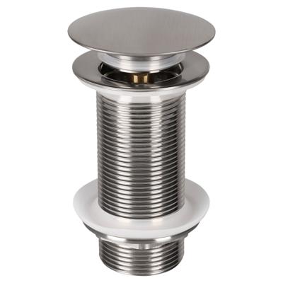Differnz afvoerplug pop up | design | mat chroom | large | Ø 66 mm x 98 mm