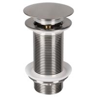 Differnz afvoerplug pop up | design | mat chroom | large | Ø 66 mm x 98 mm