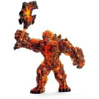 SCHLEICH - Lava Golem met wapen - 42447 - Waaier Eldrador