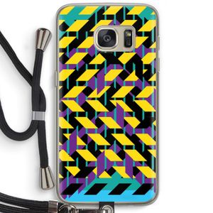Skew Bee 3: Samsung Galaxy S7 Transparant Hoesje met koord