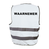 Waarnemer hesje wit - Waarnemer hesje wit