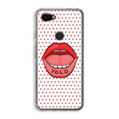 Yolo Denise: Google Pixel 3a Transparant Hoesje