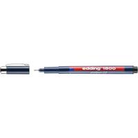 Fineliner edding 1800 0.5mm zwart