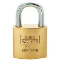 Burg Wächter 17601 Hangslot 40.00 mm Verschillend sluitend Messing Sleutelslot